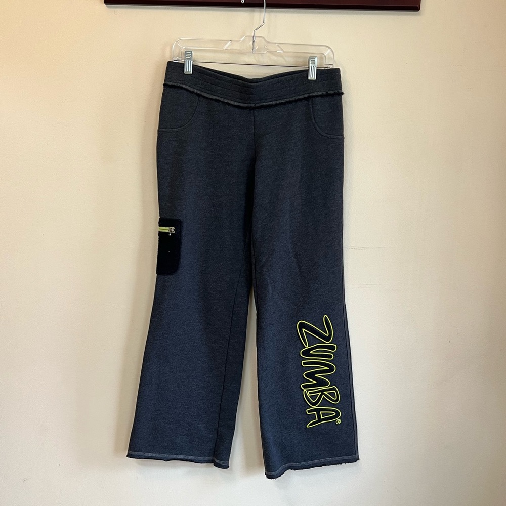 Zumba Fitness Gray Wide Leg Pants